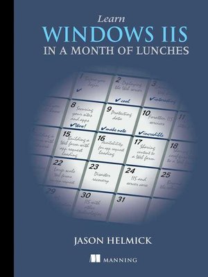 cover image of Learn Windows IIS in a Month of Lunches